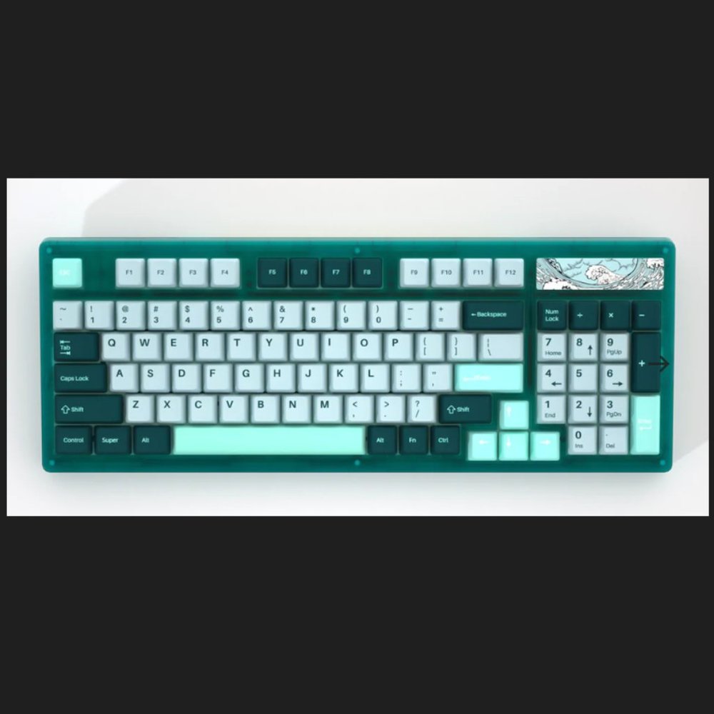 Green PBT Keycaps (KEYBOARD NOT INCLUDED)